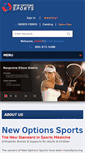 Mobile Screenshot of newoptionssports.com